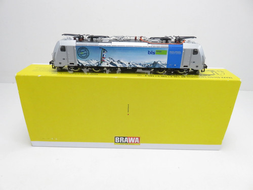 (THX1129) Brawa 43963 H0 AC E-Lok BR 186 der BLS, digital Sound, OVP | Zustand: Gebraucht