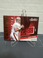 Steve Young 2018 Absolute Canton Absolutes Memoribilia SP /199 #CA-SY 49ers