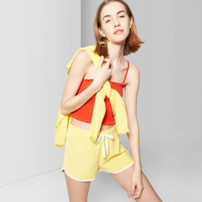 yellow dolphin shorts