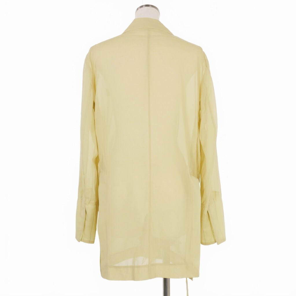 Rito Structure See-through Cotton Jacket 2 Yellow Rito Structure See-through Cotton Jacket 2 Yellow