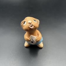 Pendelfin Rolly Collectible Rabbit Blue + Musical Note Figure Figurine Ornament