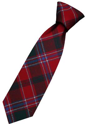 Herren Wollkrawatte in schottisch gewebtem Dalziel modernem Tartan