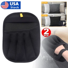 Electrostatic Pet Hair Removal Gloves Brush , Double-sided Pet Grooming Gloves2X