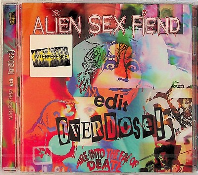 Alien Sex Fiend   Edit / Overdose 2-CD NEW 2017 (Live etc Goth/1982-88)