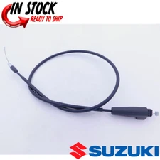 SUZUKI THROTTLE CABLE LTZ400 QUADSPORT 03-07 New OEM THUMB THROTTLE CABLE SET