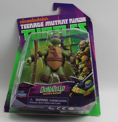 TMNT Turtles Donatello Inventor & Weaponeer Action Figure Playmates 
