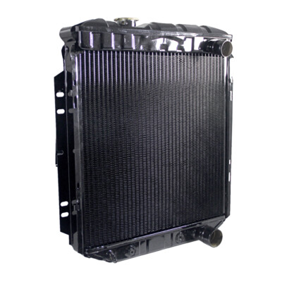 CJ Classics Radiator MaxCore 3-Row Copper/ Brass 17'' Mustang 260/ 289 1965-1966