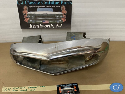 64 Cadillac Deville RIGHT PASS SIDE REAR BUMPER END TAIL LIGHT SURROUND ...