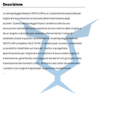 Set Demi-Poulie Mobile Malossi MHR 6115289 Yamaha 530 Année 2014 14