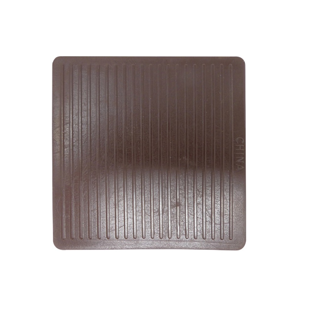 Shepherd Hardware Rubber Furniture Cups 3 Inch Square Caster Cups 2