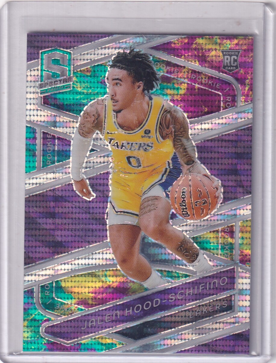 2023-24 Panini Spectra #139 Jalen Hood-Schifino Celestial #/125