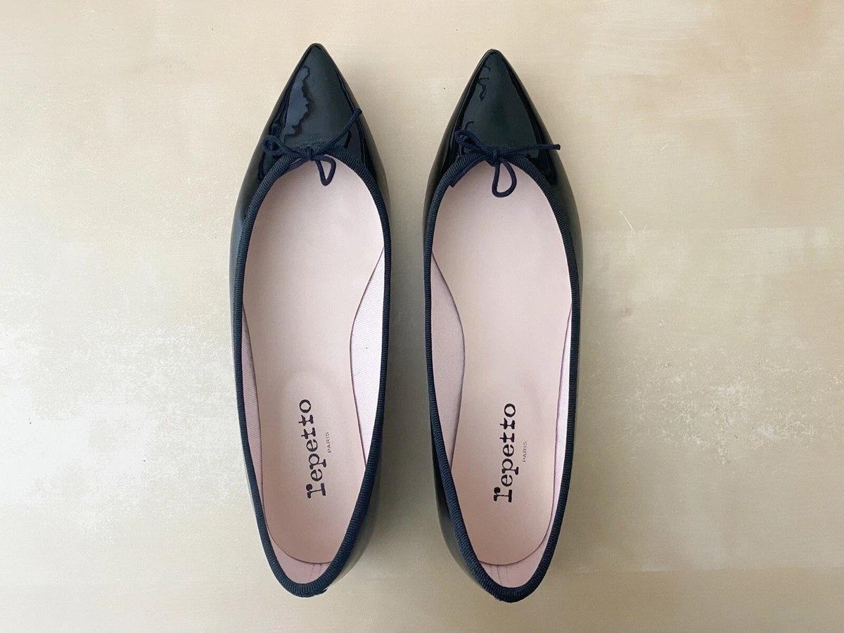 Repetto Patent Leather Brigitte Flats Shoes eBay