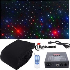 6X3M RGBW Stage Lights LED Star Curtain LED Star Cloth for Wedding Show Church