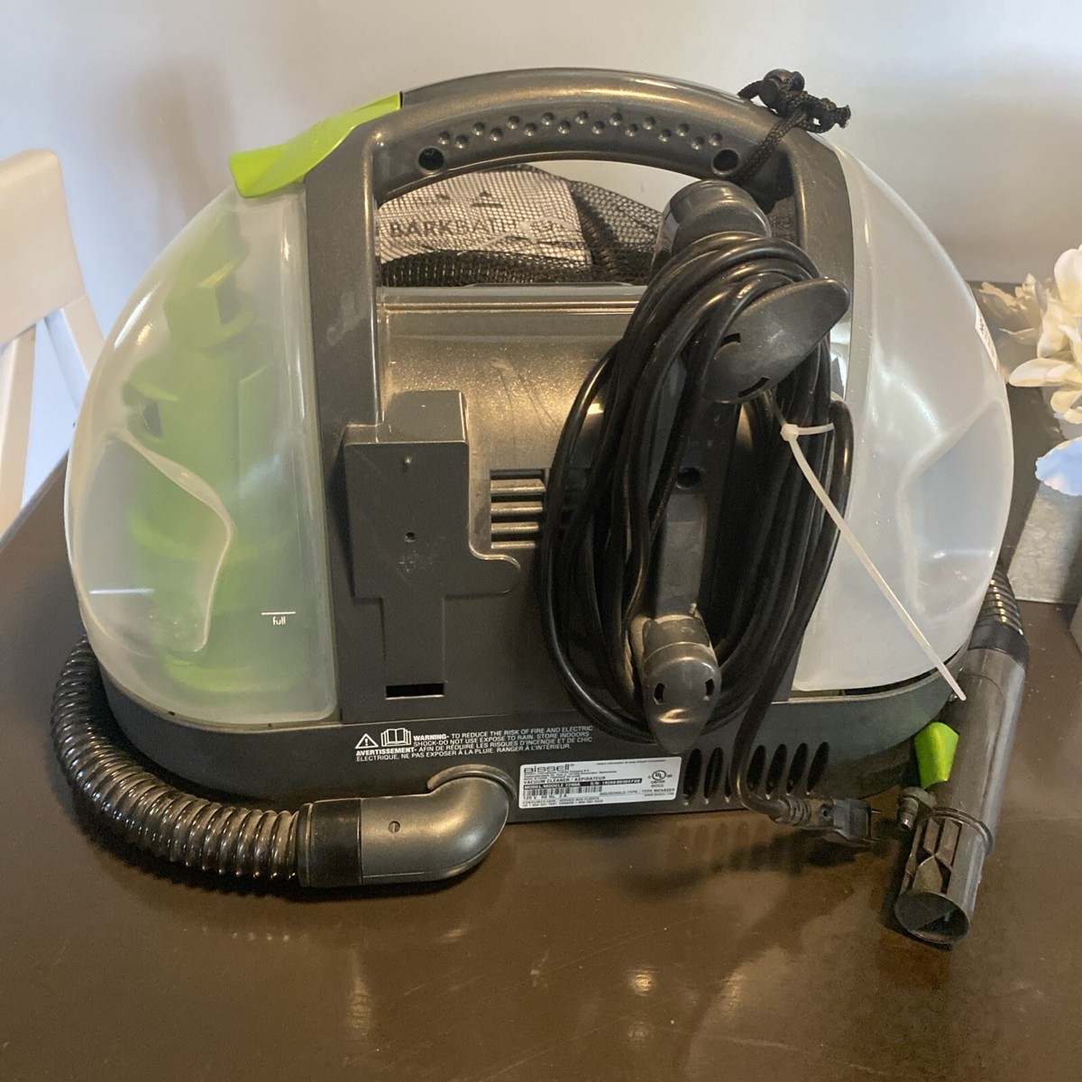 BISSELL Barkbath Portable Dog Bath and Grooming System (1844A) Cleaner  Vacuum