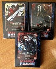 HELLSING ULTIMATE MANGA FORCE DVD Volumes 1 2 4 Anime SEALED