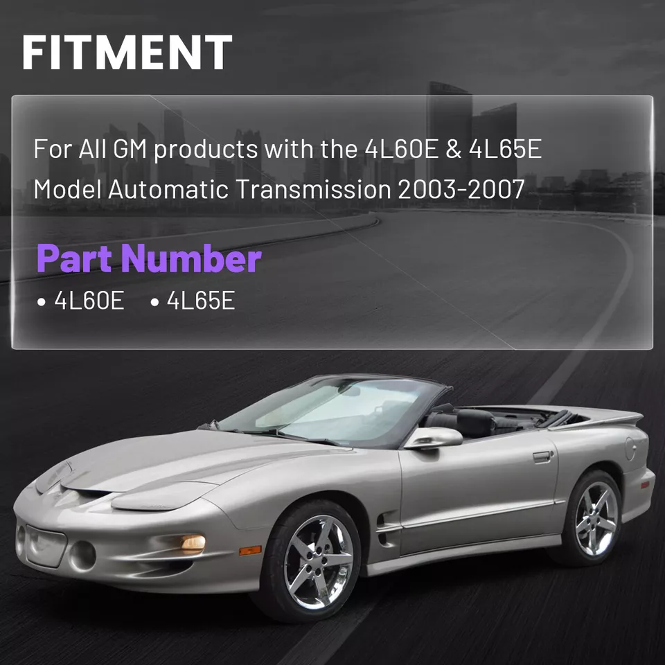 4L60E 4L65E Transmission Master Solenoid Kit fit Chevy GMC EPC Shift TCC 3-2-PWM - Image 3 of 4