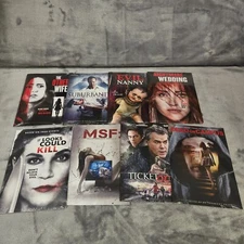 Thriller Movie DVD Lot of 8 Eco Slim Cardboard Packaging Various Titles See List