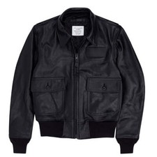 COCKPIT USA SWO Surface Warfare Jacket Black Made in USA Z21Z003