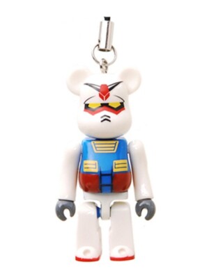 Bearbrick Be@rbrick 70% Medicom Toy Artist toy keychain GUNDAM S1