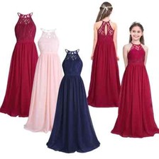 Vestidos Birthday Party Dress Kid Princess Lace Wedding Dresses Girls Ball Dress