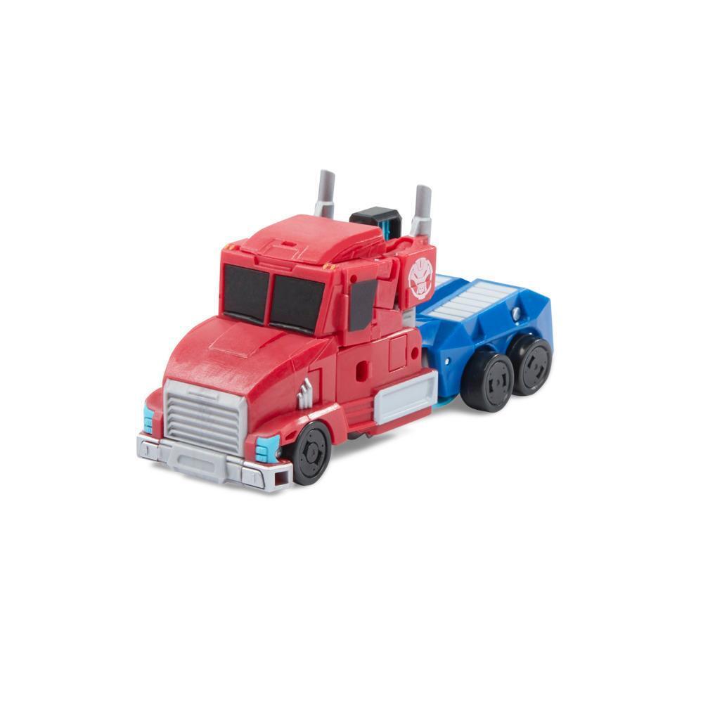 Transformers Toys EarthSpark Deluxe Class Optimus Prime Action Figure