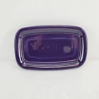 XL extra large BUTTER dish BOTTOM only PLUM purple NEW HOMER LAUGHLIN FIESTA