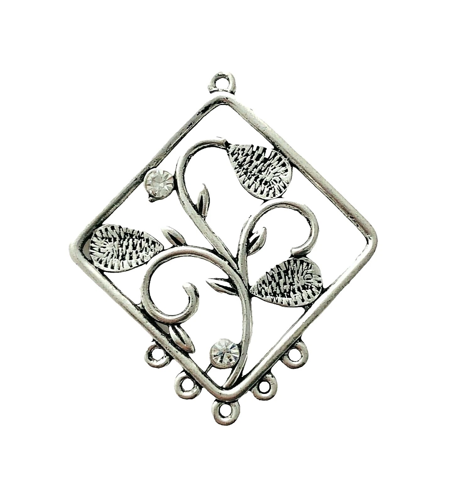 Бусины из кристального старинного ювелирного изделия