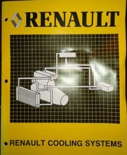 Renault Cooling Systems Manual Original Late 1980's