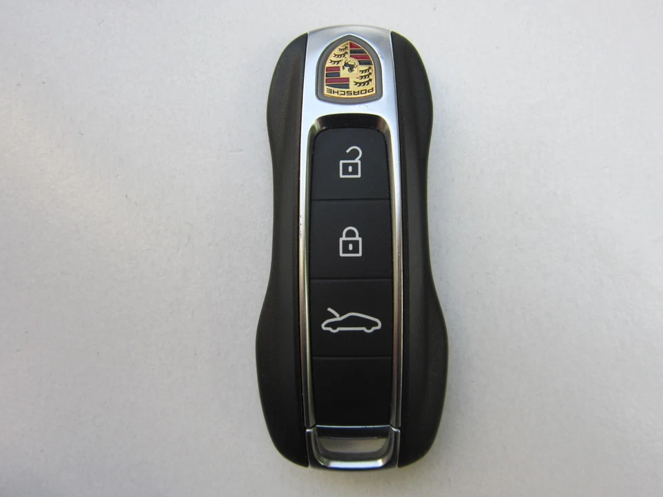 USADO OEM PORSCHE 911 LLAVERO INTELIGENTE TRANSMISOR ALARMA IYZPK3 Foto 3 de 4