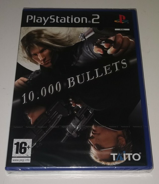 10000 BULLET PS2 PAL ESPAÑA NUEVO PRECINTADO NEW SEALED RARE RARO 10.000 ESPAÑOL