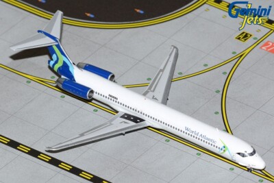 GEMINI JETS WORLD ATLANTIC AIRWAYS MD-83 1:400 DIE-CAST GJWST2007 IN STOCK