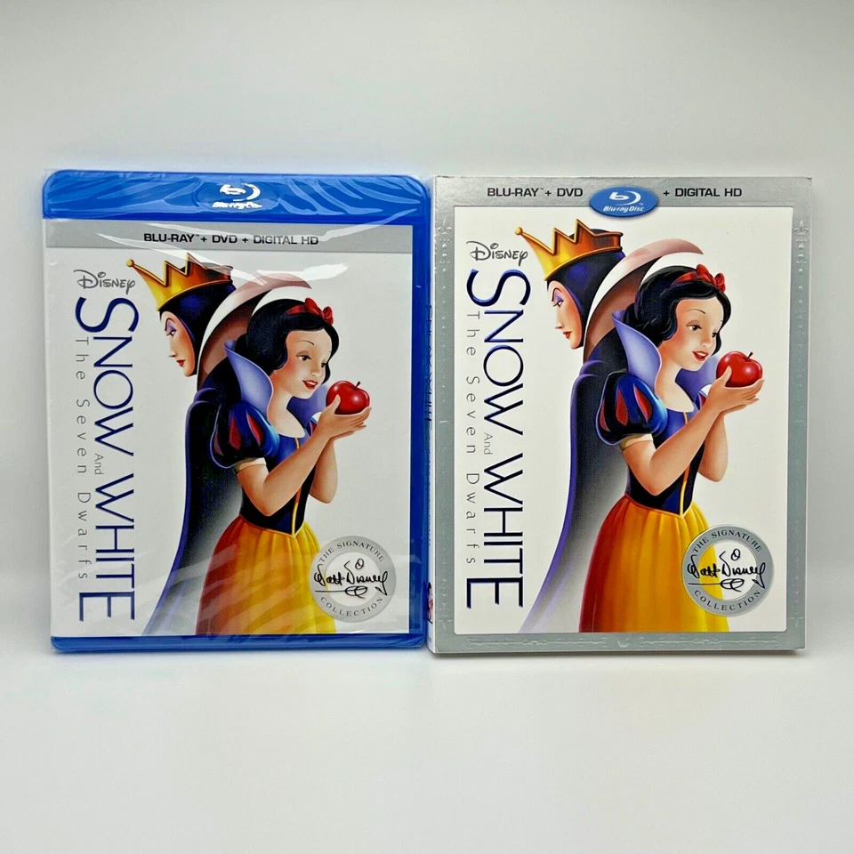 SNOW WHITE AND THE SEVEN DWARFS (1937) SIGNATURE COLLECTION BLU-RAY + DVD SEALED - Image 2 of 3
