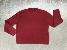 J. Crew Men's Vintage 90s Retro Thick Crew Heavy Knit Pullover Sweater Large