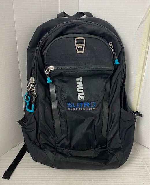 Mochila THULE Negra En Ruta Viaje Senderismo Aire Libre Embrioderada