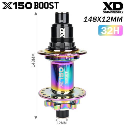 Mountain Bike 6 Pawls 150T Noise 4 Bearing Hubs BOOST 110x15/148x12MM Hub 28/32H - Picture 42 of 45
