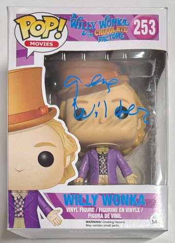 Gene Wilder Signed Funko Pop #253 Willy Wonka & The Chocolate Factory PSA DNA