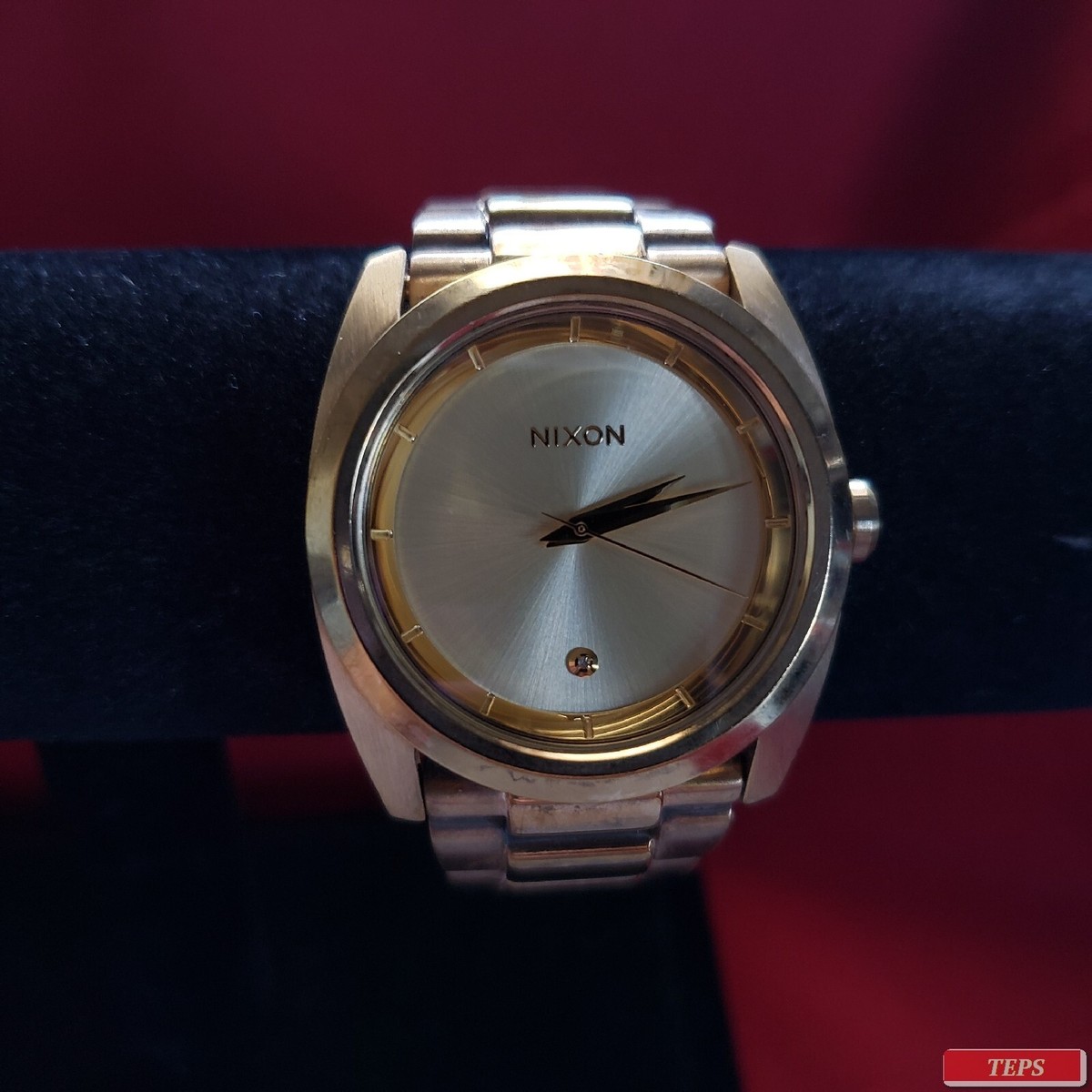 Nixon Kingpin/Queenpin Matte Black&Rose Gold Quartz Dial  Stainless Steel Watch Nixon  main image 2