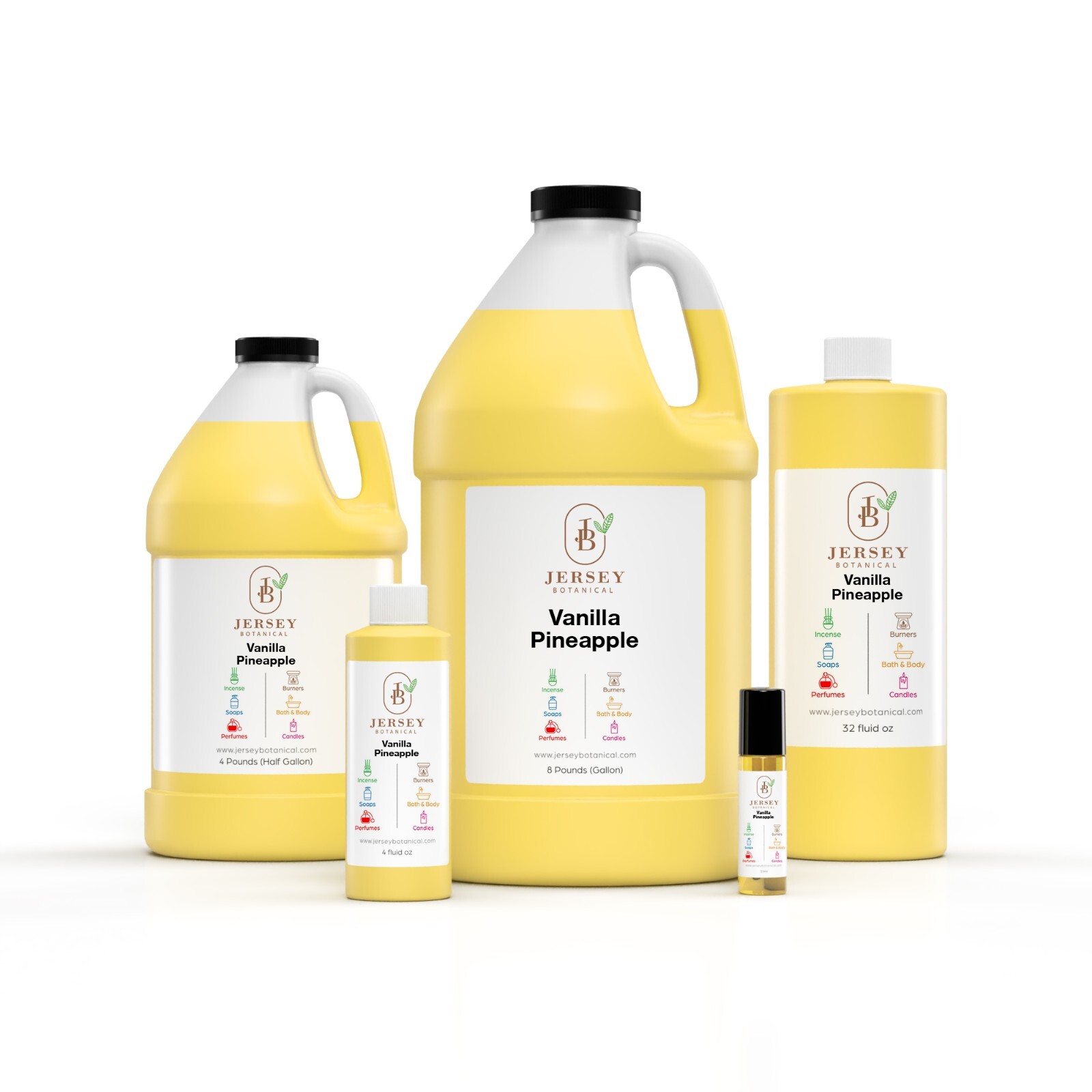 Vanilla Pineapple Fragrance Oil For Candl, Soap Making Incense Burner Pure Grade