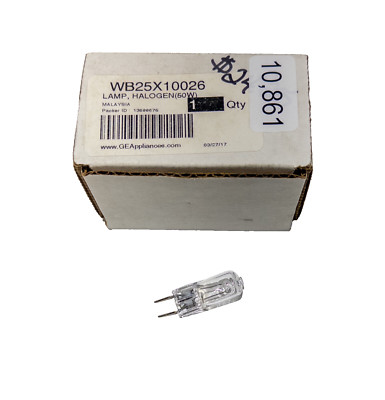 GE WB25X10026 Range Light Bulb 50W Halogen Lamp