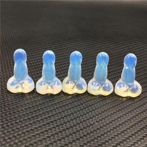 Wholesale Natural mix mini Penis Carved quartz Crystal Massager Wand Healing - Picture 175 of 296