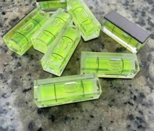 3Pcs Small Square Magnetic Spirit Levels Set Precision Scope Bubble Level Mini