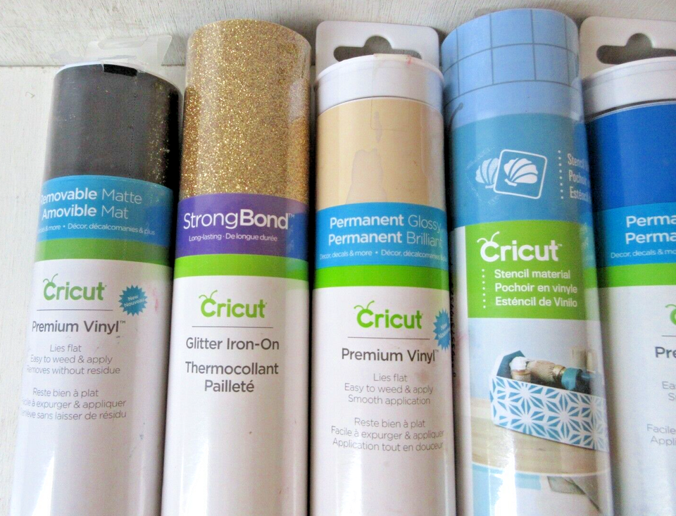 Circuit Premium Vinyl Rolls & Iron On Rolls Craft Lot Bundle eBay