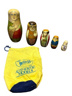 Authentic Models Nesting Dolls 5 Piece 