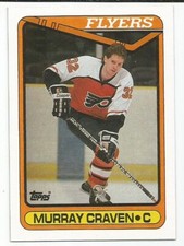 MURRAY CRAVEN 1990-91 TOPPS CARD NM-MT+ CONDITION