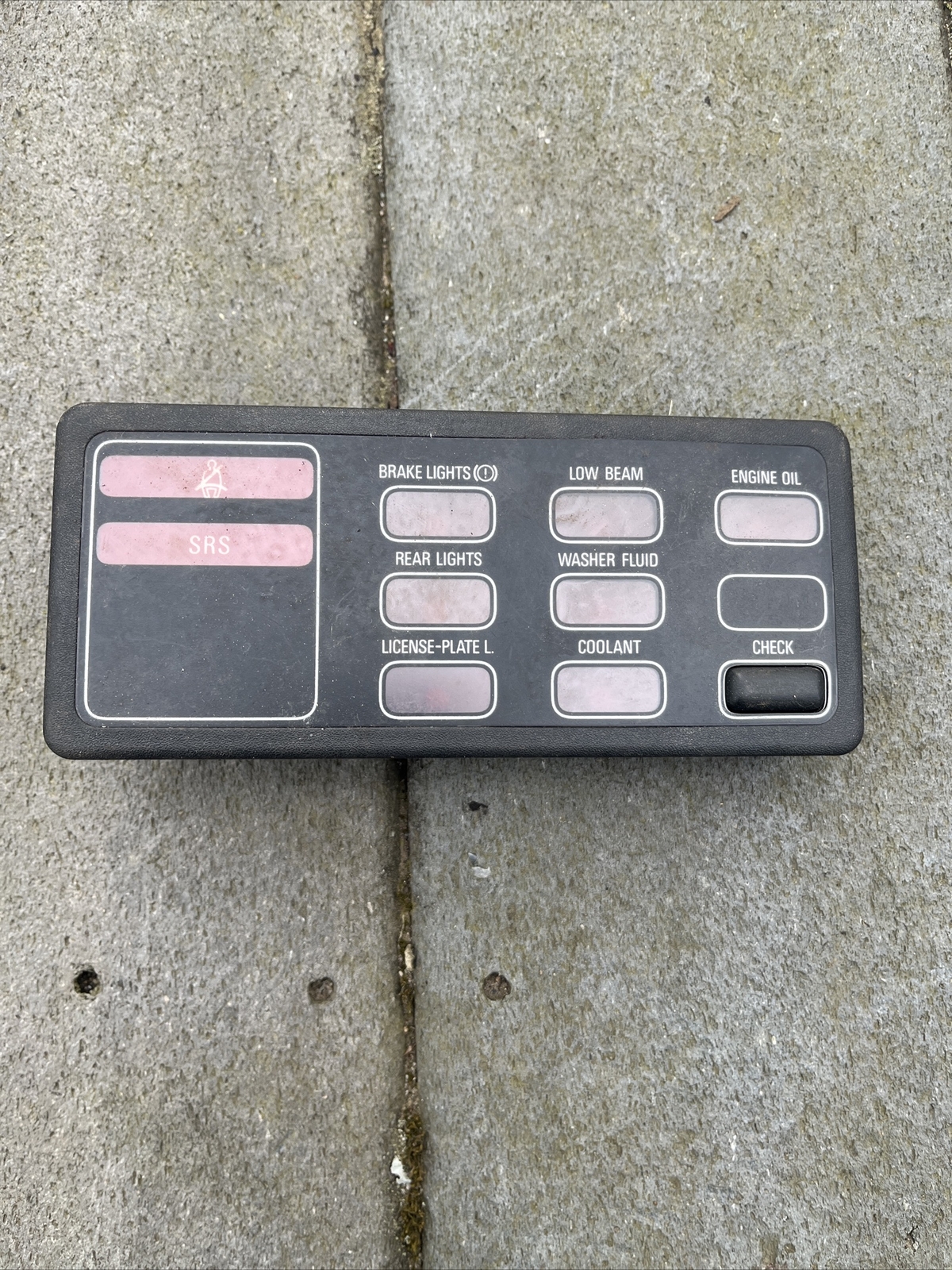 Diagnostic Check Gauge Display Unit 1375749 Fits 87-91 BMW 325i 3 
