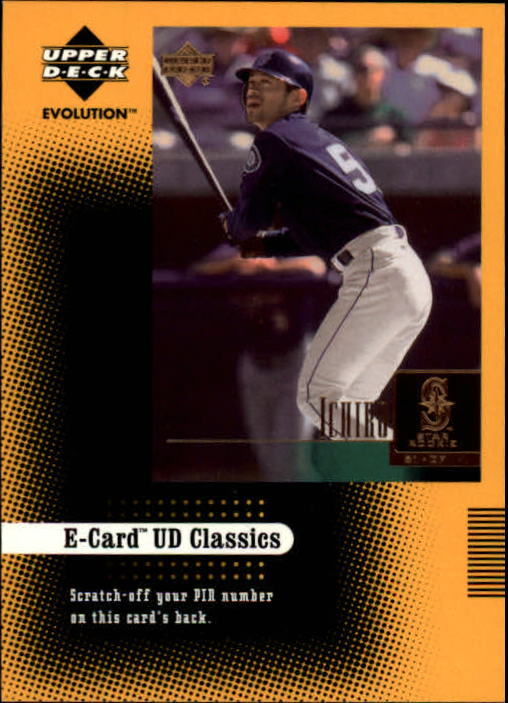 2001 Upper Deck Evolution e-Card Classics #EC6 Ichiro Suzuki 01 - NM-MT