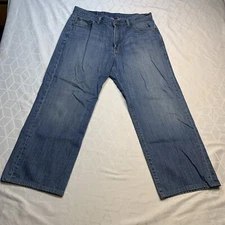 Lucky Brand Jeans By Gene Montesano 36x28 Short Inseam Medium Wash Denim
