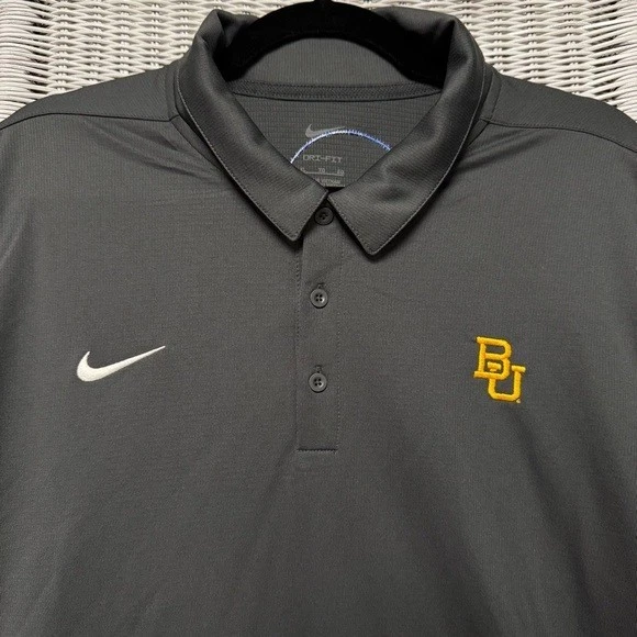 NWT Nike Dri-Fit Baylor University Polo Mens XL Kinder's Texas Bowl Game FBS Men - Image 2 of 4