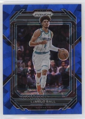 2022-23 Panini Prizm Blue Ice Prizm /125 LaMelo Ball #150 0q5