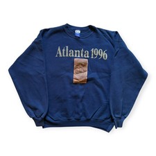 Vintage Champion Atlanta 1996 Olympics Crewneck Sweatshirt Men  s Size XL